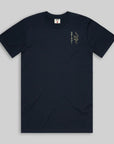Edwin Snake Bar T-Shirt - Navy