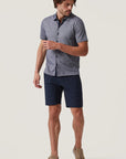 34 Heritage Arizona Seersucker Kona Shorts - Navy-Men's Shorts-Brooklyn-Vancouver-Yaletown-Canada