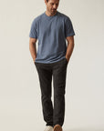 34 Heritage Slub Crew Neck Tshirt Vintage Blue-Men's T-Shirts-Brooklyn-Vancouver-Yaletown-Canada