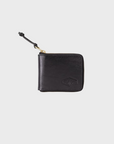 Nudie Bergendahl Wallet Zip Black-Men's Accessories-Brooklyn-Vancouver-Yaletown-Canada