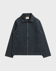 Far Afield Josef Jacket - Cotton Drill - Navy/Grey-Men's Jackets-Brooklyn-Vancouver-Yaletown-Canada