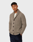 Peregrine Wilkinson Cardigan - Oak-Men's Sweaters-Brooklyn-Vancouver-Yaletown-Canada
