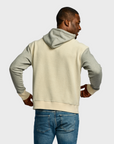 Easy Mondays Reverse Hoodie Oatmeal-Men's Sweatshirts-Brooklyn-Vancouver-Yaletown-Canada