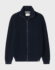 Peregrine River Zip Through Cardigan - Navy-Men's Sweaters-Brooklyn-Vancouver-Yaletown-Canada