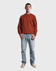 Nitto Youri Round Neck Jumper - Orange