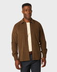 Peregrine Chalet Corduroy Shirt - Oak-Men's Shirts-Brooklyn-Vancouver-Yaletown-Canada