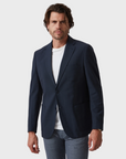 34 Heritage Matteo Seersucker Blazer - Navy-Men's Blazer-Brooklyn-Vancouver-Yaletown-Canada