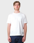 Outclass Slub Pocket T-Shirt White-Men's T-Shirts-Brooklyn-Vancouver-Yaletown-Canada