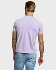 Easy Mondays Crew Neck Short Sleeve Cotton T-Shirt - Lilac-Men's T-Shirts-Brooklyn-Vancouver-Yaletown-Canada
