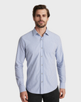 34 Heritage Striped Shirt Blue-Men's Shirts-Brooklyn-Vancouver-Yaletown-Canada
