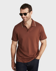 34 Heritage Riviera Polo Cappuccino-Men's T-Shirts-Brooklyn-Vancouver-Yaletown-Canada