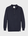 Peregrine Beauford Polo Shirt - Navy-Men's T-Shirts-Brooklyn-Vancouver-Yaletown-Canada