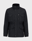 Barbour Sapper Wax Jacket - Black/Classic-Men's Jackets-Brooklyn-Vancouver-Yaletown-Canada