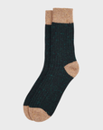 Barbour Houghton Socks - Evergreen/Sandstone-Men's Accessories-Brooklyn-Vancouver-Yaletown-Canada