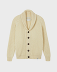Peregrine Wilkinson Cardigan - Ecru-Men's Sweaters-Brooklyn-Vancouver-Yaletown-Canada