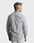 34 Heritage Denim Shirt Grey Indigo-Men's Shirts-Brooklyn-Vancouver-Yaletown-Canada