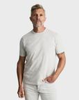 34 Heritage Slub Crew Neck Tshirt Glacier Gray-Men's T-Shirts-Brooklyn-Vancouver-Yaletown-Canada