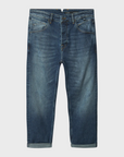 Gabba Denim Alex Cross - Mid Blue Denim-Men's Denim-Brooklyn-Vancouver-Yaletown-Canada