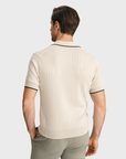 34 Heritage Polo Sweater Pure Cashmere-Men's Sweaters-Brooklyn-Vancouver-Yaletown-Canada