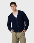 Peregrine River Cardigan - Navy-Men's Sweaters-Brooklyn-Vancouver-Yaletown-Canada