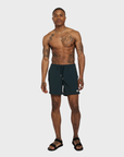 Bather Solid Navy Swim Trunk - Navy-Men's Shorts-Brooklyn-Vancouver-Yaletown-Canada