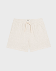 Bather Dove Terry Tour Short - White-Men's Shorts-Brooklyn-Vancouver-Yaletown-Canada