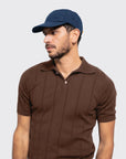 Far Afield Laurel 5 Panel Cap - Panama Twill - Navy-Men's Accessories-Brooklyn-Vancouver-Yaletown-Canada