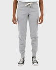 Frere Du Nord 4 Pocket Sweat Pant Heather Grey SS24-Men's Pants-Brooklyn-Vancouver-Yaletown-Canada