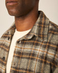 Peregrine Wool Overshirt - Field-Men's Shirts-Brooklyn-Vancouver-Yaletown-Canada