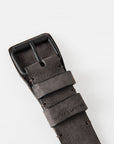Aunts & Uncles Rockin Fella Belt Nubuck Pepper-Men's Belts-Brooklyn-Vancouver-Yaletown-Canada