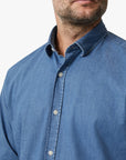 34 Heritage Denim Shirt Light-Men's Shirts-Brooklyn-Vancouver-Yaletown-Canada