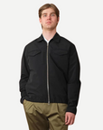 Outclass Ripstop Coachs Jacket Black-Men's Jackets-Brooklyn-Vancouver-Yaletown-Canada