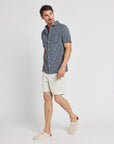 Pullin Dening Short Beach - Bone-Men's Shorts-Brooklyn-Vancouver-Yaletown-Canada