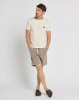 Pullin Dening Short Beach - Teak-Men's Shorts-Brooklyn-Vancouver-Yaletown-Canada