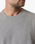 34 Heritage T-Shirt Slub Crew Neck Gray-Men's T-Shirts-Brooklyn-Vancouver-Yaletown-Canada