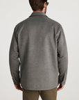 34 Heritage Button Down Overshirt Grey-Men's Shirts-Brooklyn-Vancouver-Yaletown-Canada