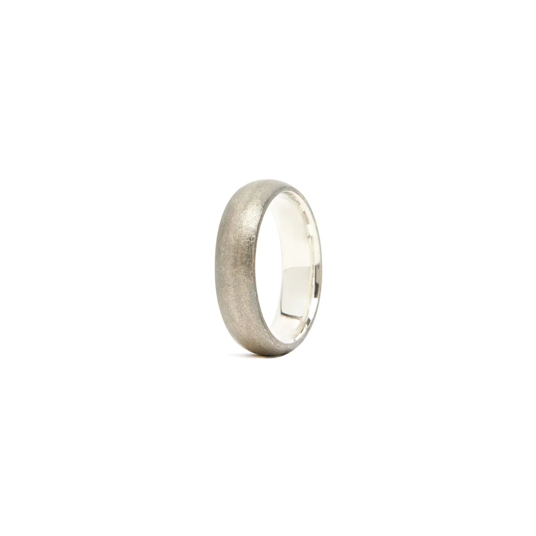 Stude Baker - Lodge Ring 6mm - Sterling Silver-Men&#39;s Accessories-L-Yaletown-Vancouver-Surrey-Canada