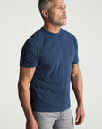 34 Heritage Slub Crew Neck Tshirt Vintage Indigo-Men's T-Shirts-Brooklyn-Vancouver-Yaletown-Canada