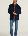 34 Heritage Overshirt - Navy-Men's Jackets-Brooklyn-Vancouver-Yaletown-Canada