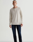 AG Bryce L/S Henley 5 Years Dried FW23-Men's T-Shirts-Yaletown-Vancouver-Surrey-Canada