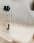 Kato The Anvil JK Sashiko Button Up Ivory SS24-Men's Shirts-Yaletown-Vancouver-Surrey-Canada