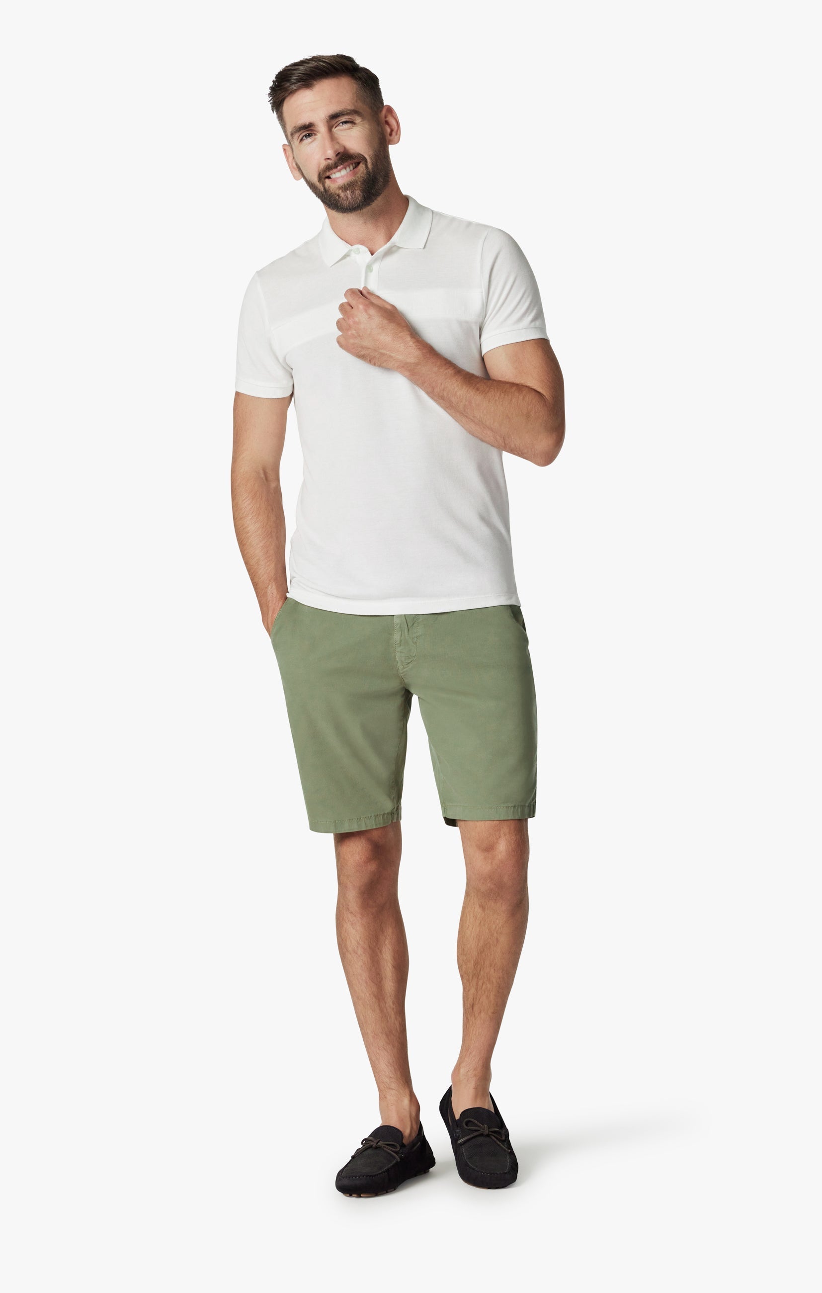 34 Heritage Arizona Burnt Olive Soft Touch-Men's Shorts-Brooklyn-Vancouver-Yaletown-Canada