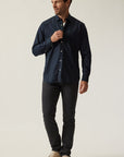 34 Heritage Shirt Luxe Twill - Dress Blues-Men's Shirts-Brooklyn-Vancouver-Yaletown-Canada