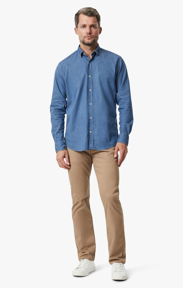 34 Heritage Denim Shirt Light-Men&#39;s Shirts-Brooklyn-Vancouver-Yaletown-Canada