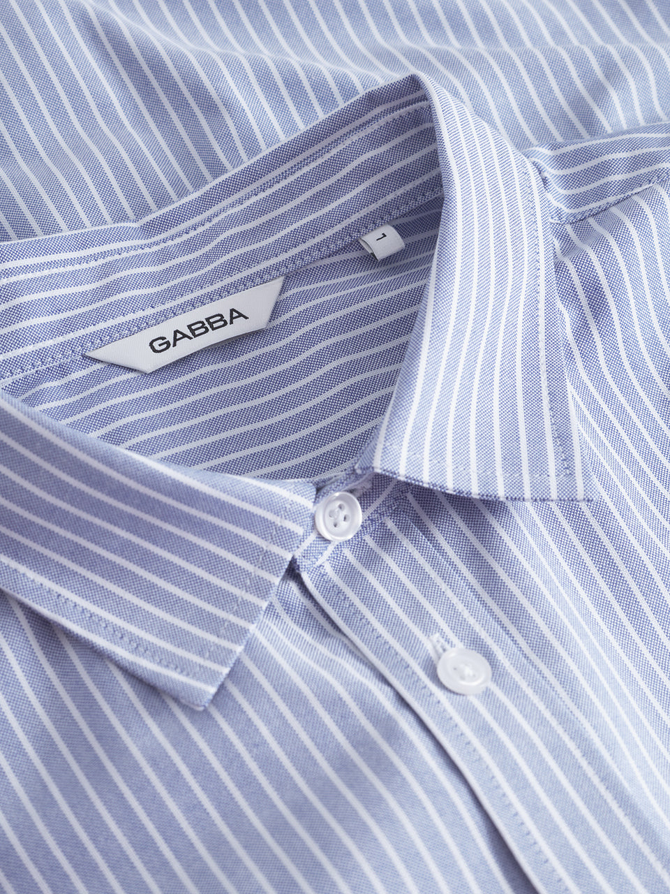 Gabba Sven Reg Crest LS Blue Stripe-Men&#39;s T-Shirts-Brooklyn-Vancouver-Yaletown-Canada