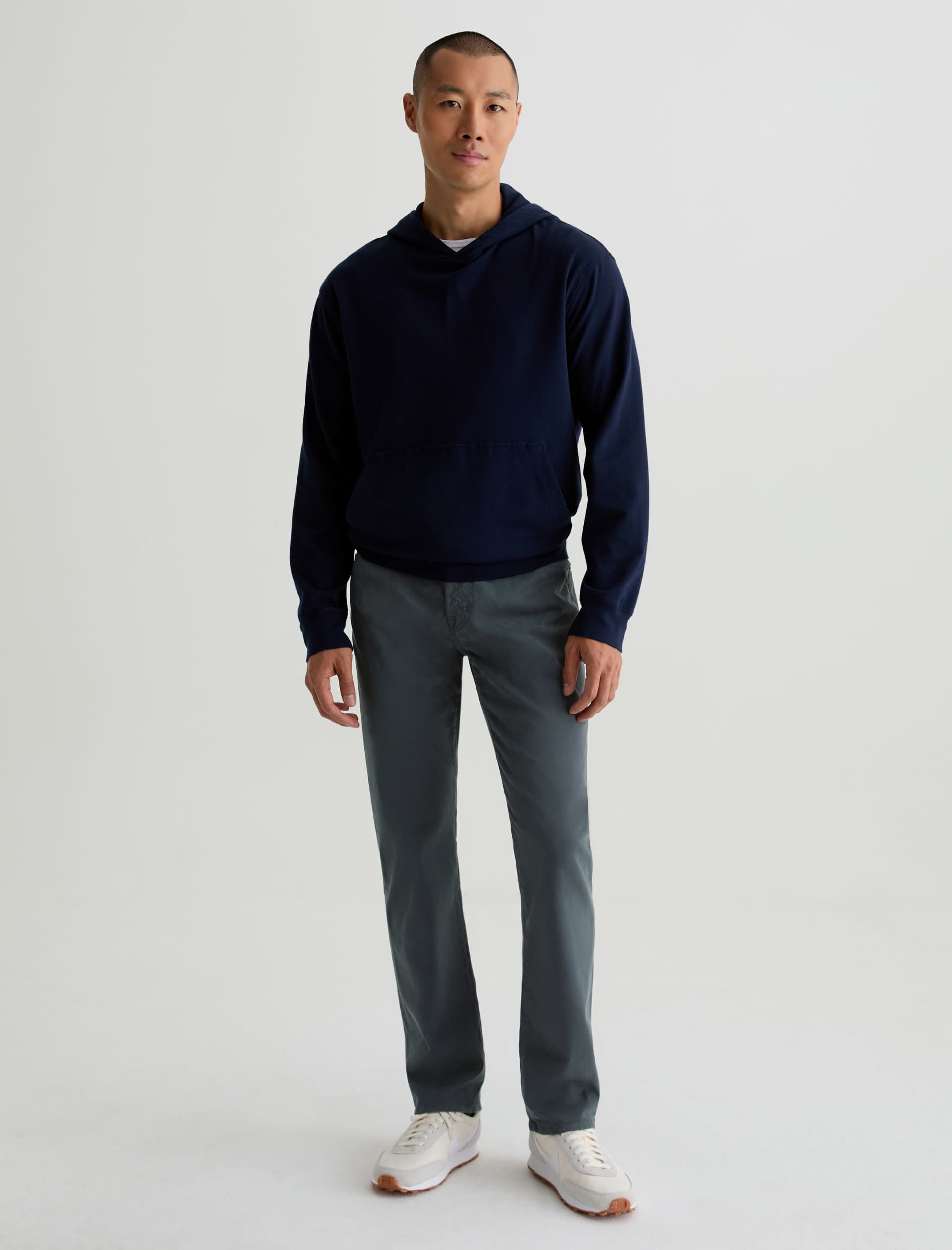 AG Graduate Pants - Grey Steel-Men&#39;s Pants-Brooklyn-Vancouver-Yaletown-Canada