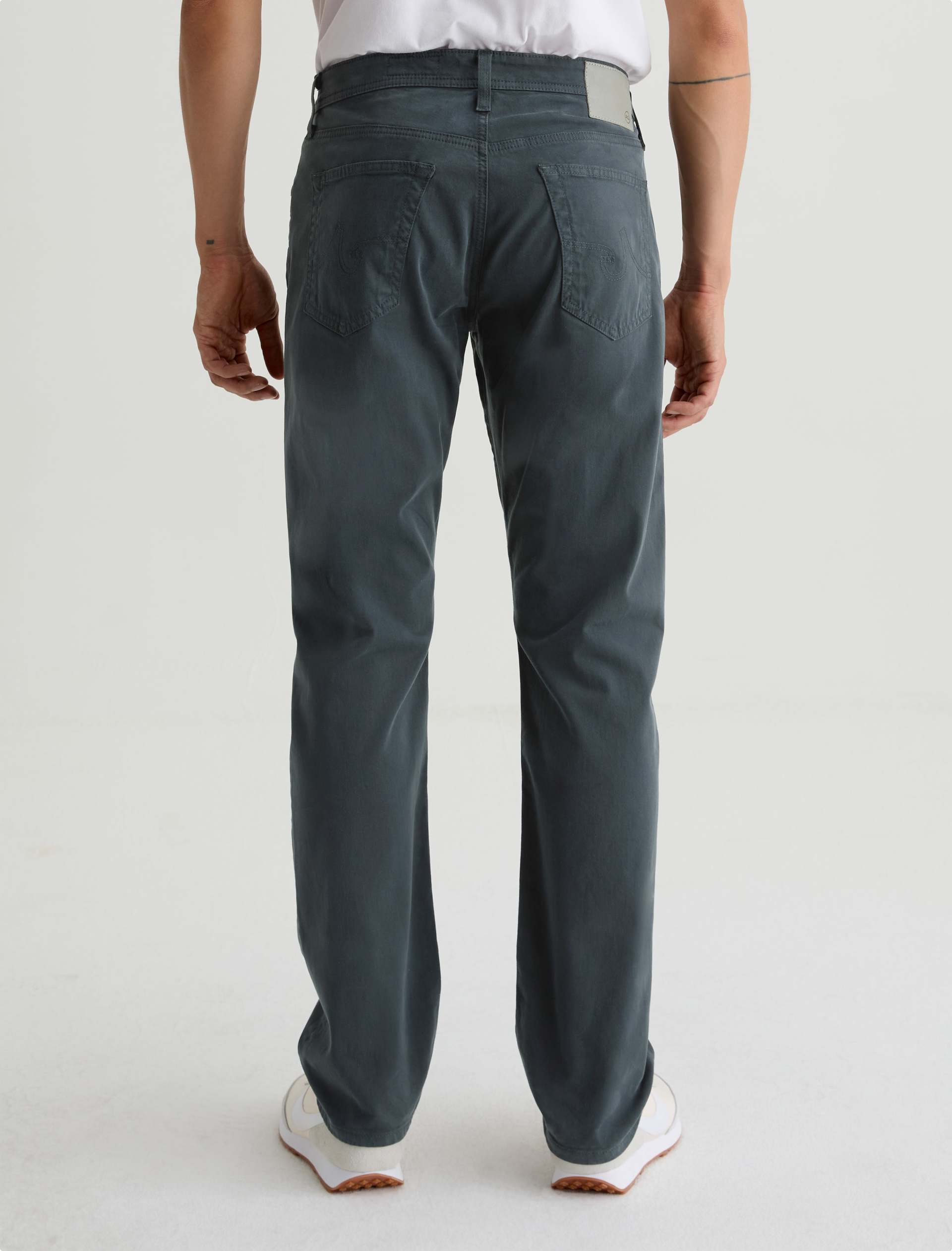 AG Graduate Pants - Grey Steel-Men's Pants-Brooklyn-Vancouver-Yaletown-Canada