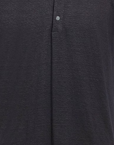 Crossley Ghetik Henley Shortsleeve - 900 Black-Men's T-Shirts-Brooklyn-Vancouver-Yaletown-Canada