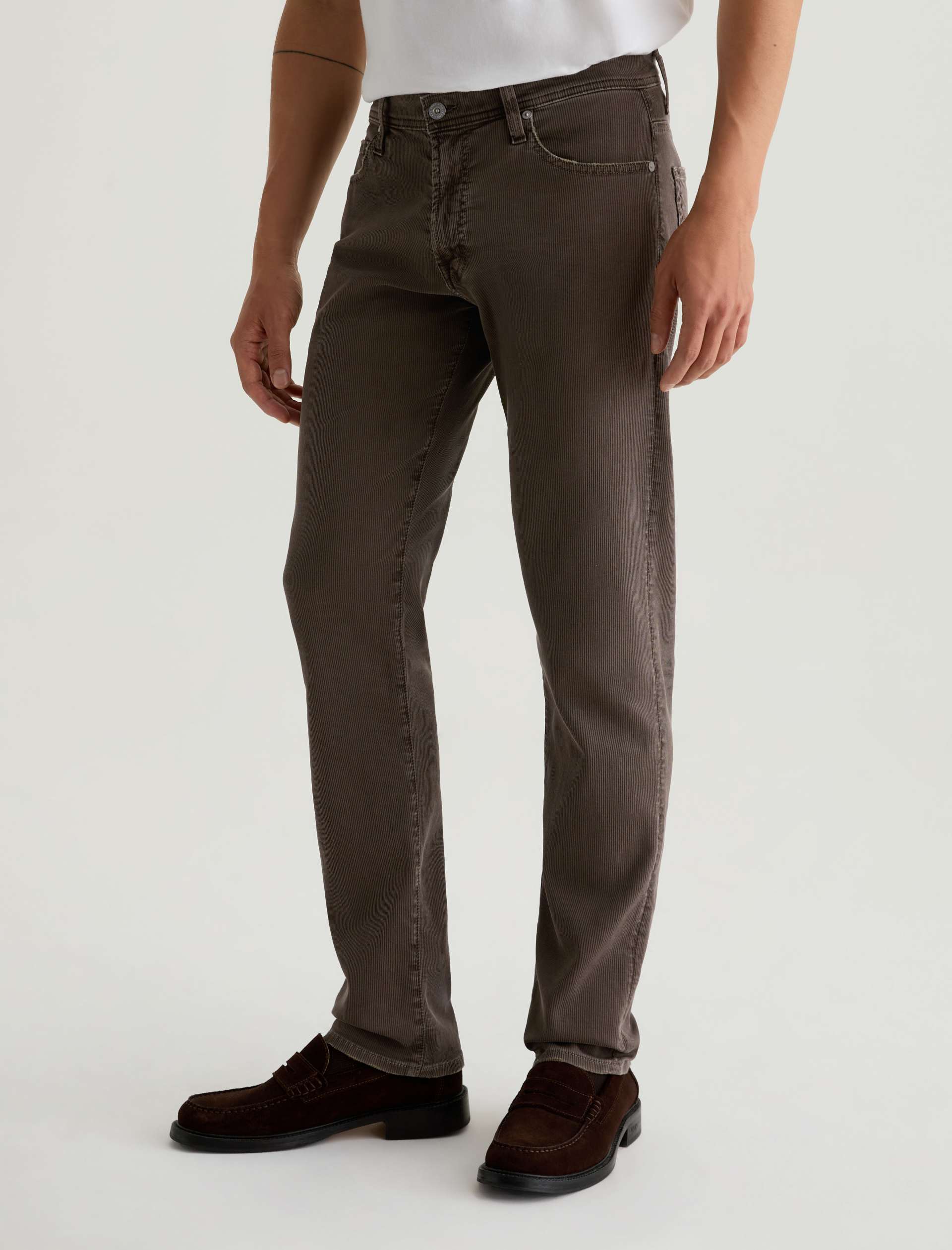 AG Tellis Pants - 5 Years Sulfur Brown Slate 32L-Men&#39;s Pants-Brooklyn-Vancouver-Yaletown-Canada