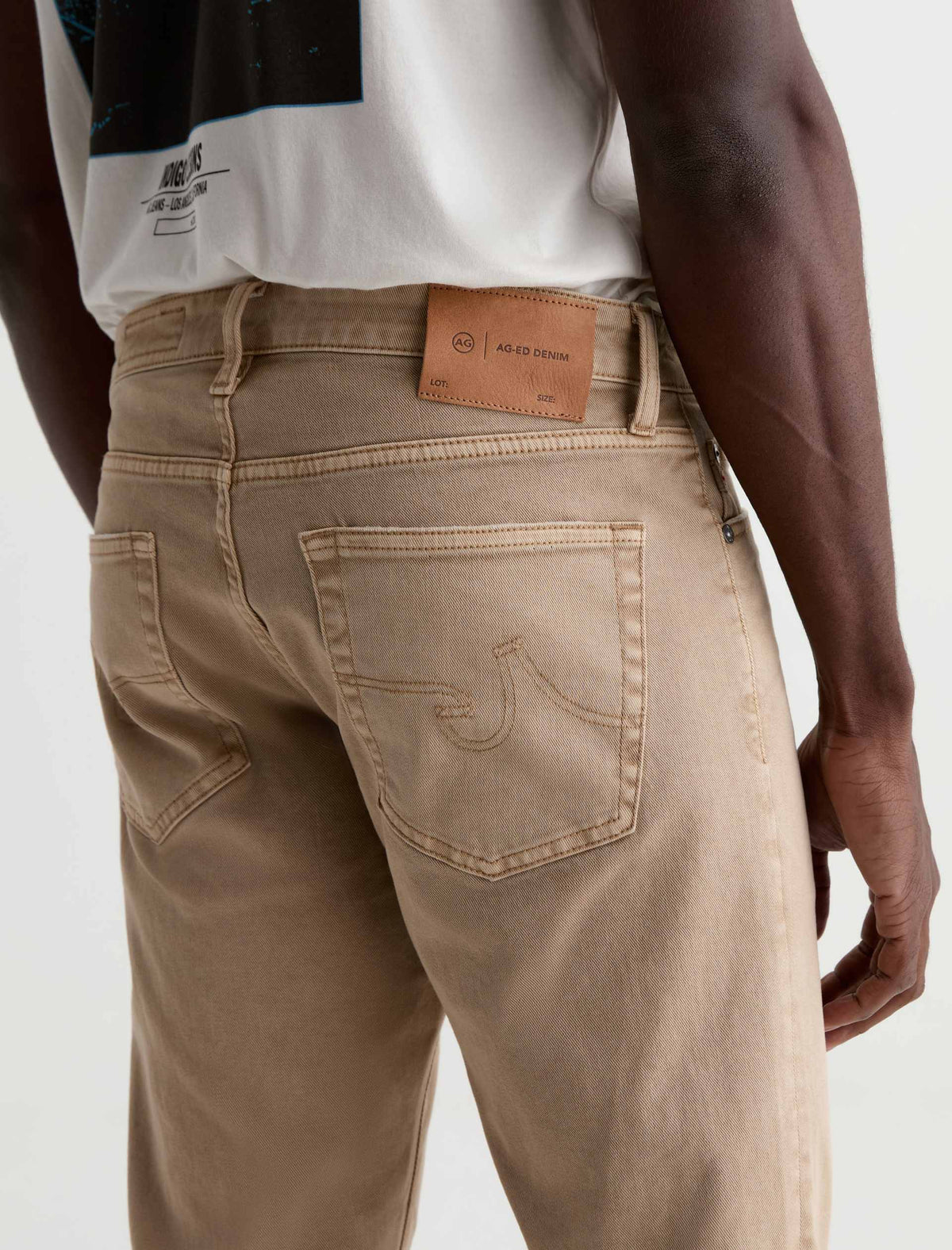 AG Tellis Jean - 1 Year Sulfur Studio Tan-Men's Denim-Brooklyn-Vancouver-Yaletown-Canada